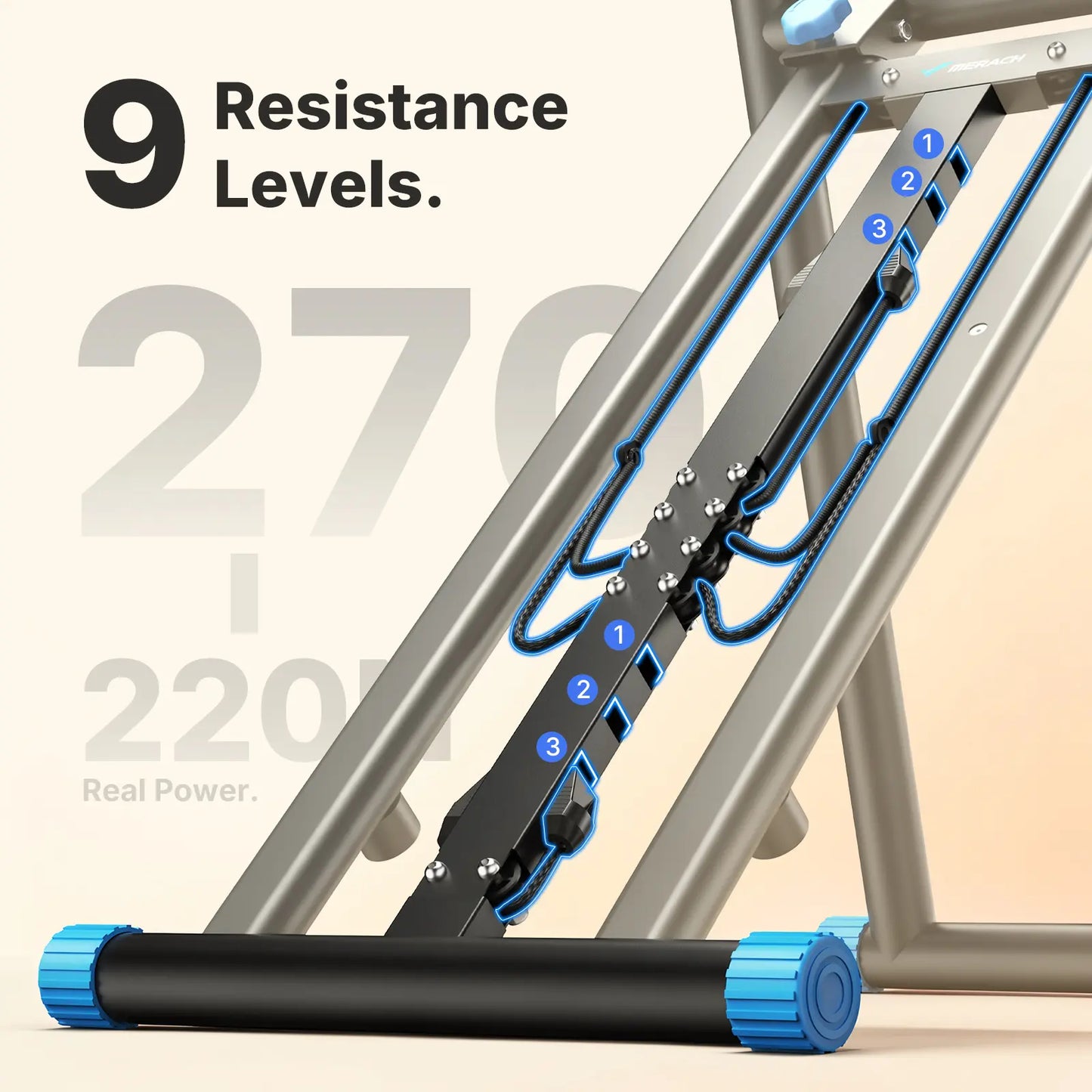 Summer Full-Body Shaping｜Quiet Vertical Stair Stepper with Adjustable Pedals 330LBS Capacity